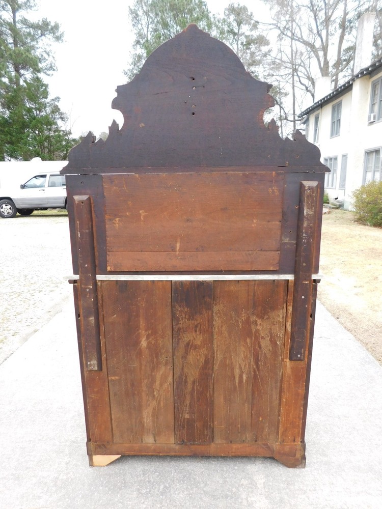 Small Victorian Walnut Sideboard/Buffet