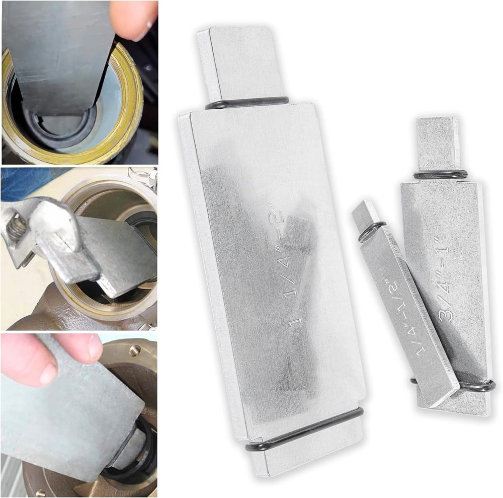 Complete 3-Piece Check Seat Removal Tool Kit for 1/4" - 2" Backflow Preventers