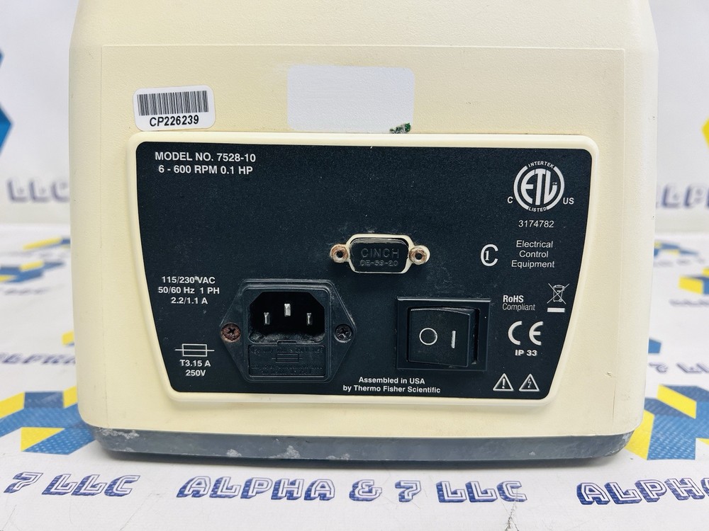 Cole-Parmer MasterFlex L/S 7528-10 Pump