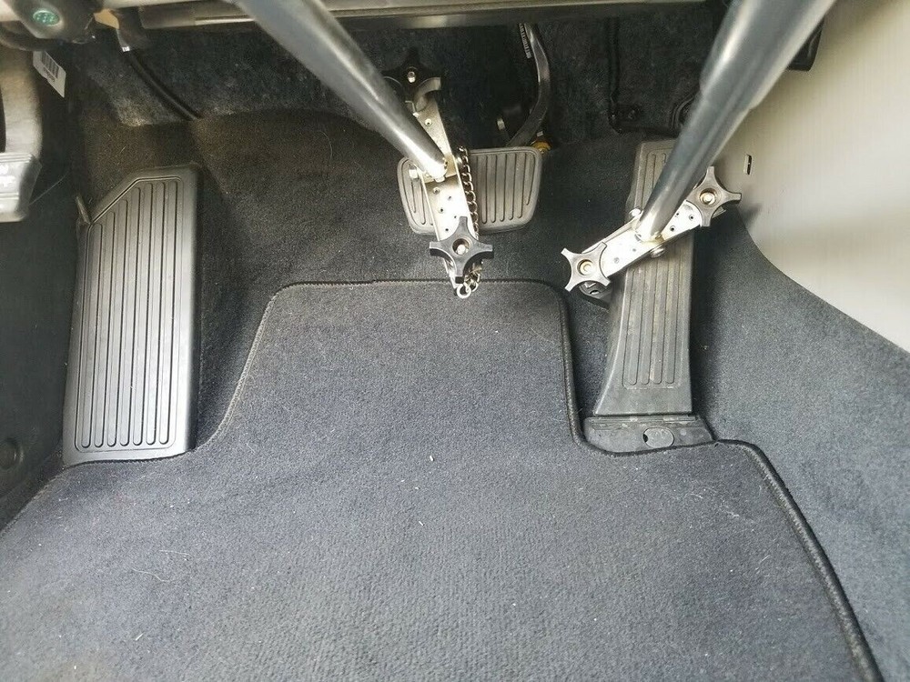 Driving Aid hand Controls for Automatic Car. Disability Handicapped - SCI