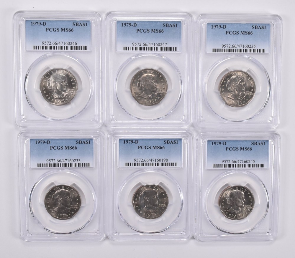 1979-D Susan B Anthony Dollar MS66 PCGS Blue Label