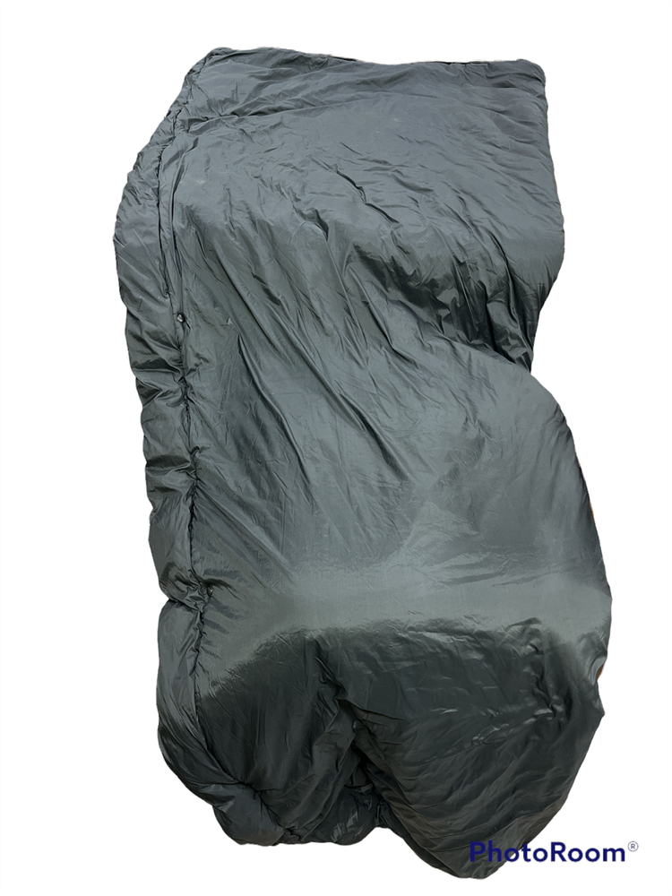 ADVENTURE TECH BLACK GEO COLD WEATHER CAMPING SLEEPING BAG REGULAR LEFT ZIP