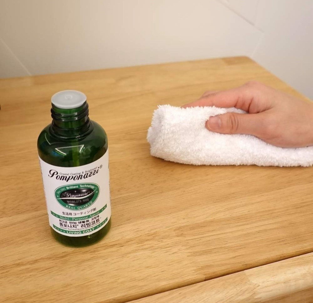 Pomponazzi Ceramic Coating Seal & Protect Kitchen & Bath Surfaces, 80% Full…