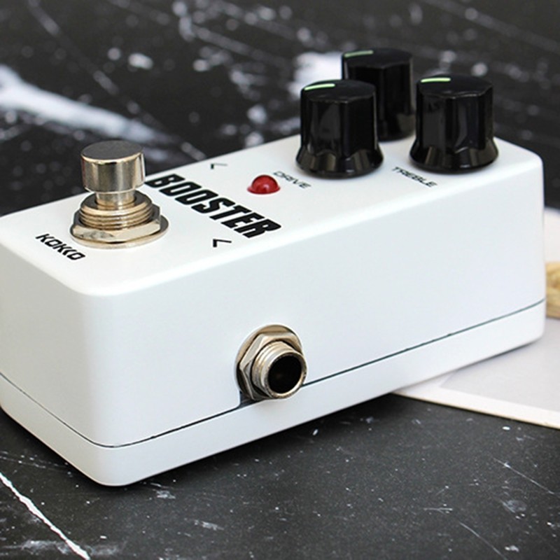 Professional Boost Guitar Effect Pedal,True Bypass Full Metal for Shell