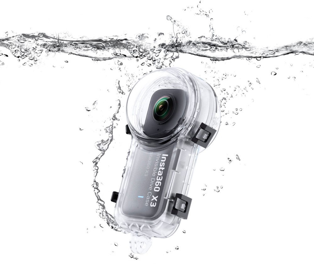 Insta360 - X3 Invisible Dive Case - Clear