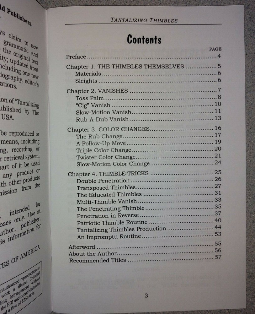 Tantalizing Thimbles by Warren Wiersbe