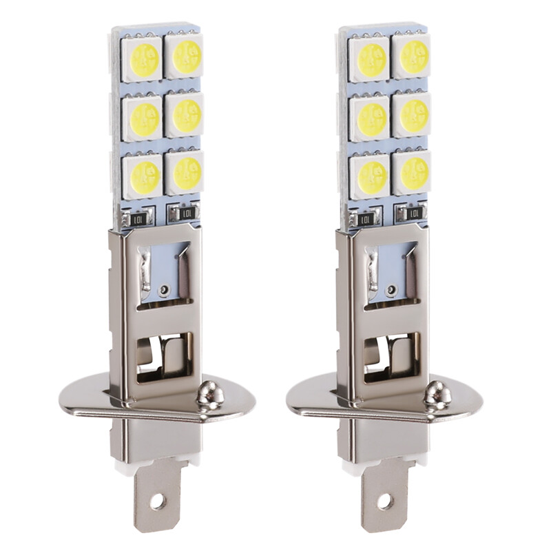 4x H1 LED Headlight Bulbs Conversion Kit High Low Beam Super Bright 6500K White