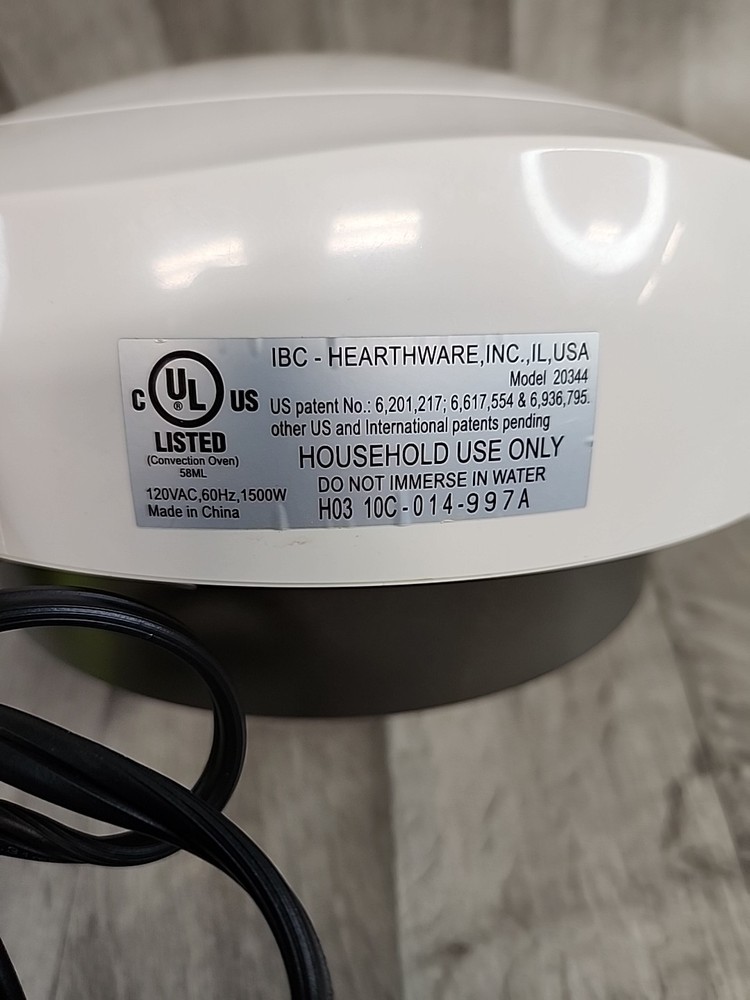 Numwave Pro Infared Oven Power Head Top (Part Only)