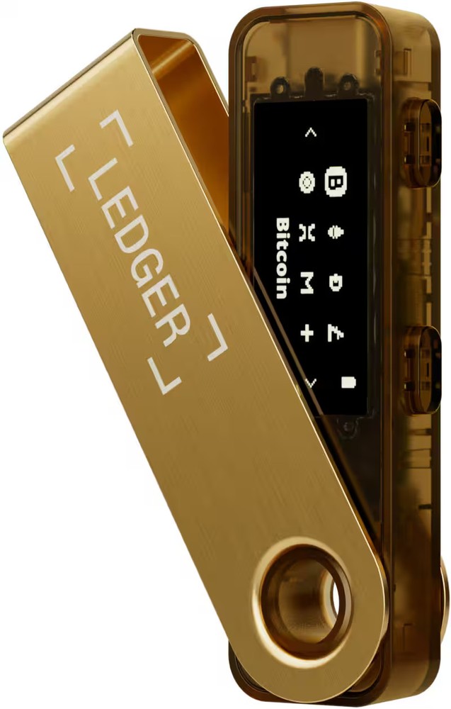 Ledger - Nano S Plus Crypto Hardware Wallet - Gold