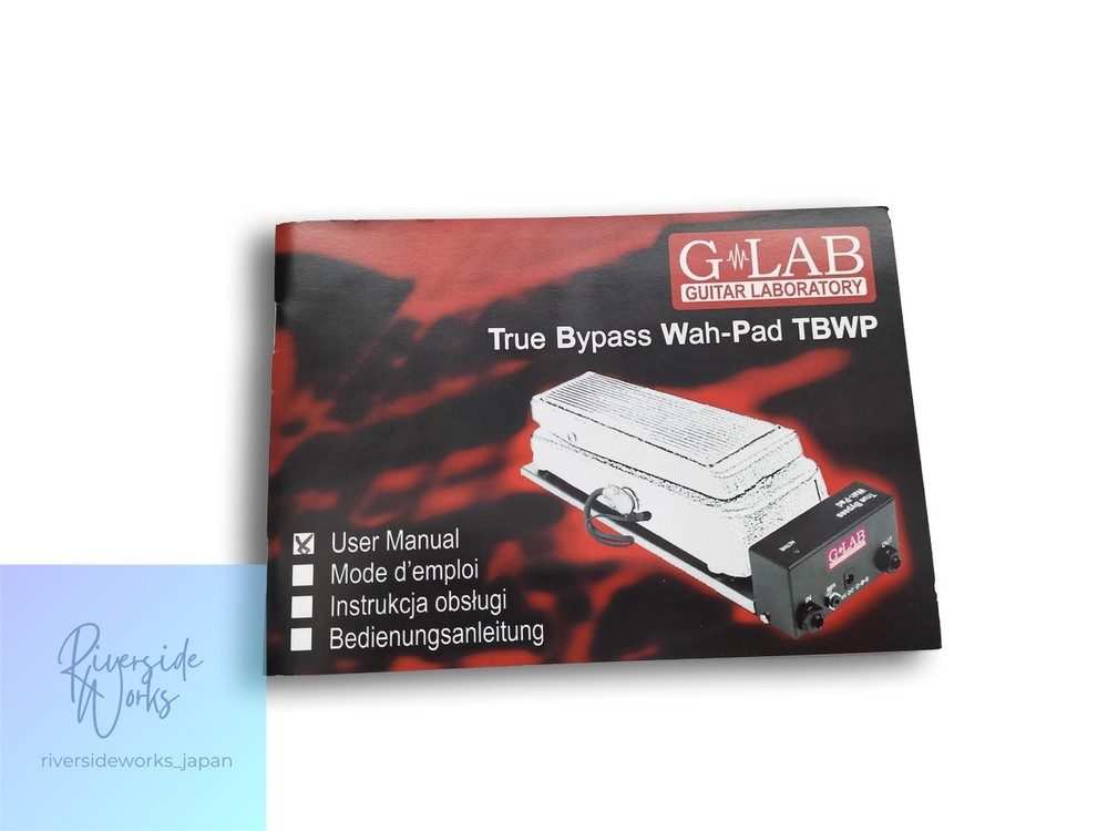 G-LAB TRUE BYPASS WAH-PAD Effect Accessory JP