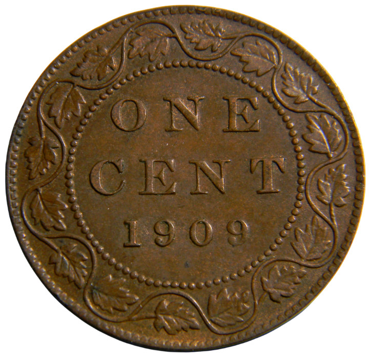 Canada 1909 One Cent (0811)