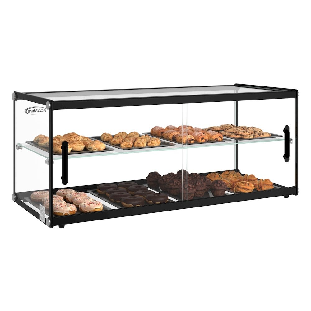 36 in. 2 Tiered Pastry Display Case