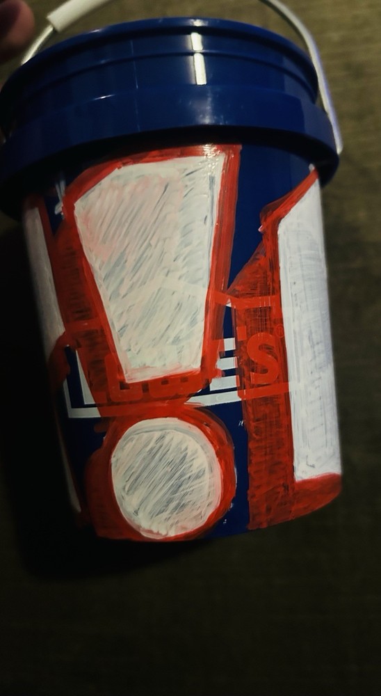 Custom Lowe’s Mini Bucket Art *CRY!*