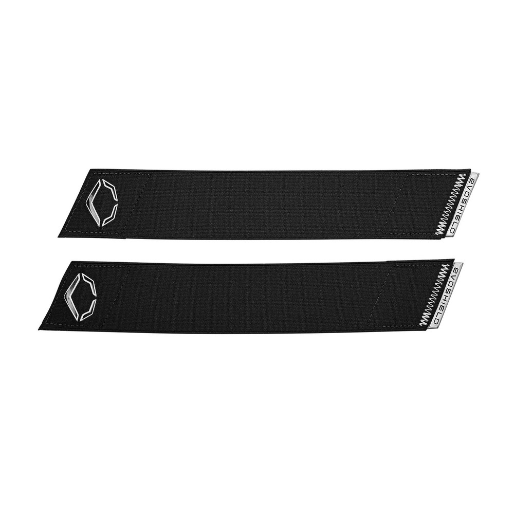 EvoShield Pro-SRZ 2.0 Batter's Double Strap Elbow Guard - Black, Large, Black