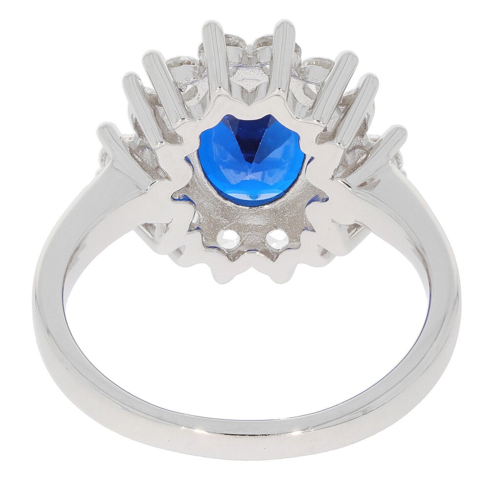 Sterling Silver Semi Mount Ring Setting Oval OV 10X8mm