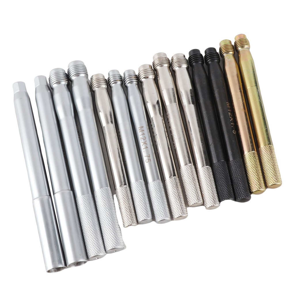 14 PCS Wheel Stud Alignment Pin Carbon Steel Wheel Alignment Balancing Guide