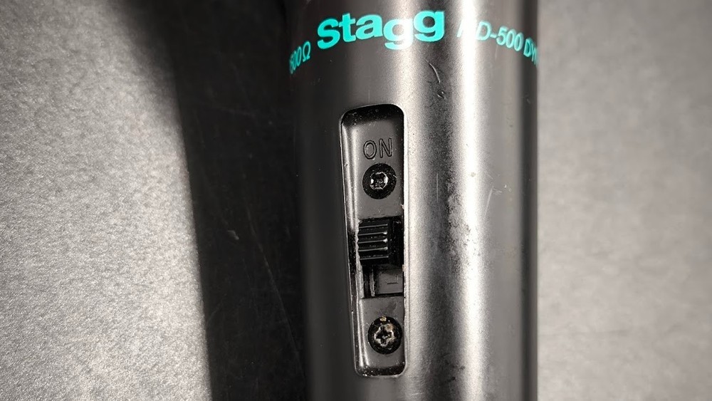 Stagg MD-500 Microphone Used Working Black