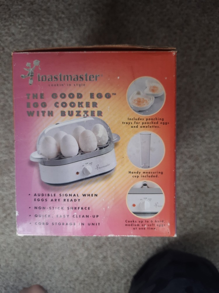 Toastmaster Good Egg Cooker Model 6507