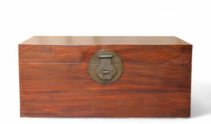 Vintage Wood Trunk