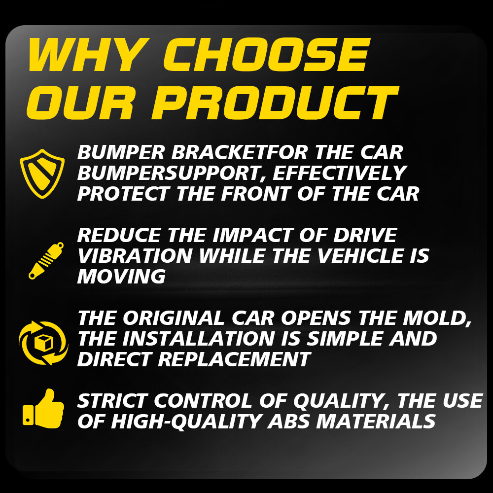 Fit For 2009-2013 VW Golf GTI MK6 Front Headlight Guide Support Bracket Set of 2