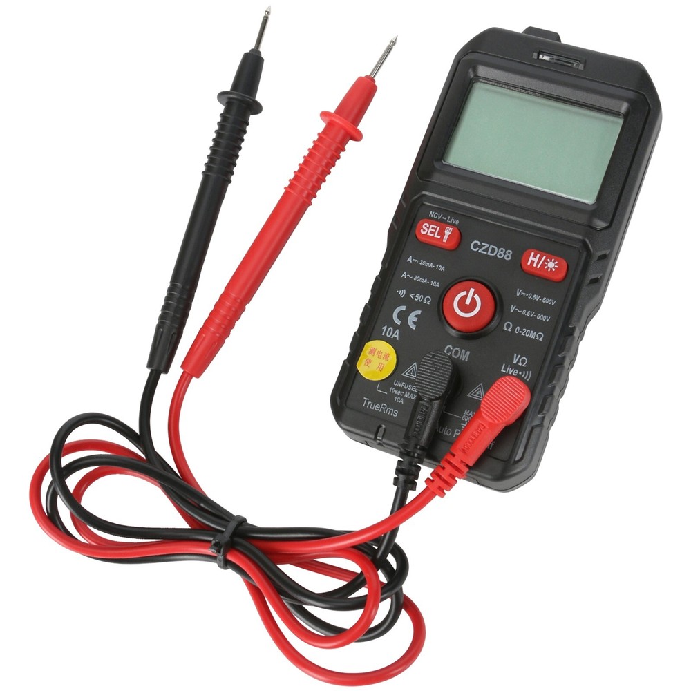 Digital LCD Multimeter Ammeter AC DC Voltage Ohmmeter Tester Meter Auto RangeOpe