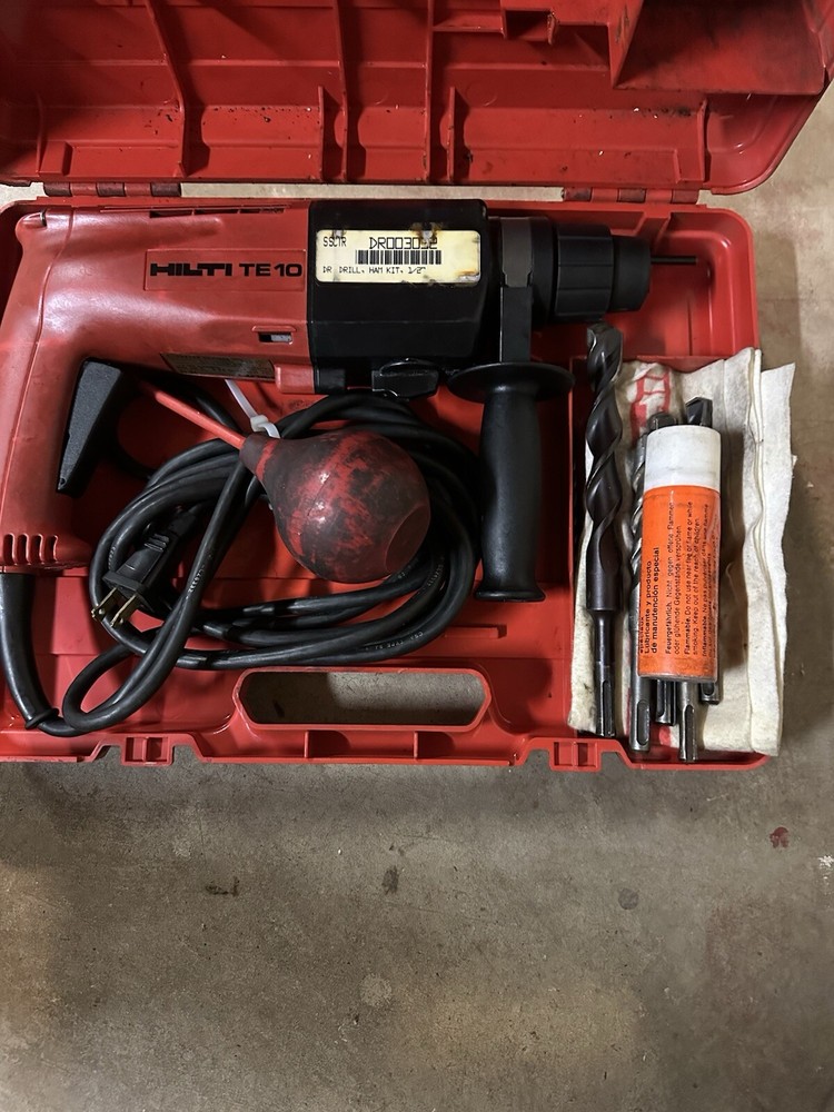 Hilti TE-10 Rotary Hammer & Drill
