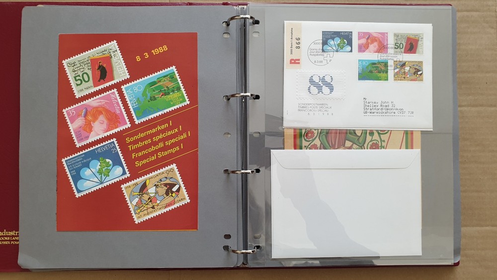 Switzerland Stamps: 49 FDC Covers #A3176