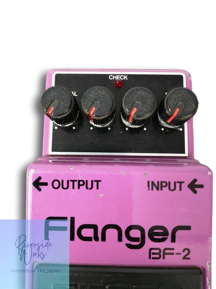 BOSS BF-2 Flanger Silver Screw Pedal
