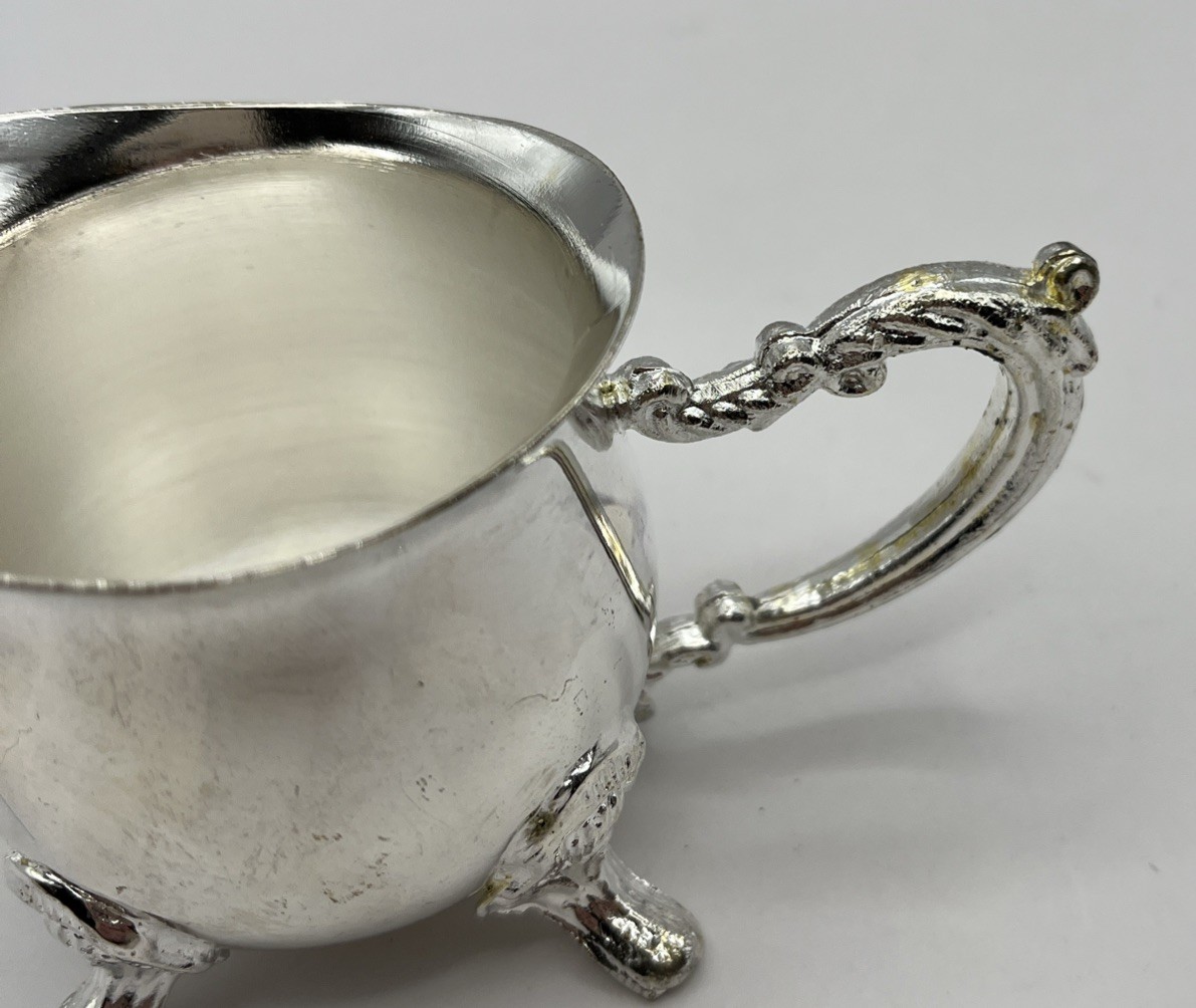 Vtg Godinger Silver Art Co. Silver Plated 4 Pc. Miniature Coffee Set