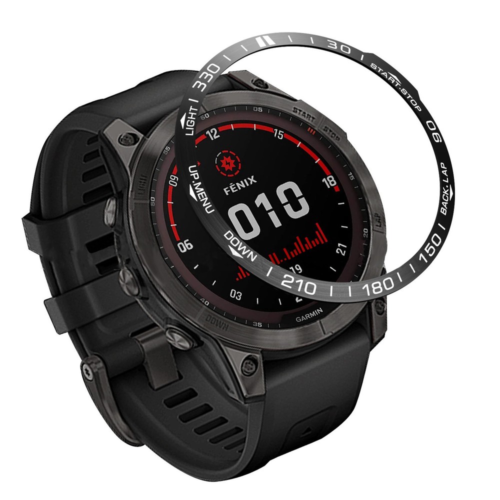 Watch Protective Bezel Etched Bezel Insert for Garmin Fenix 7X
