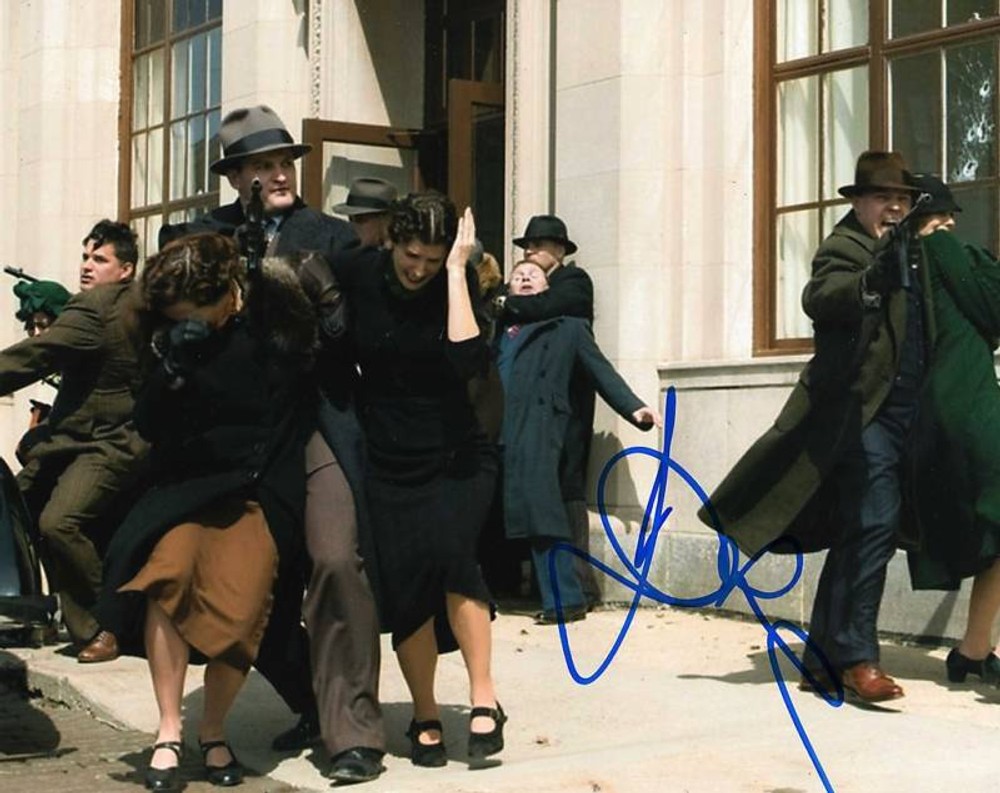 JASON CLARKE PUBLIC ENEMIES CHI CODE SIGNED 8X10 PHOTO1