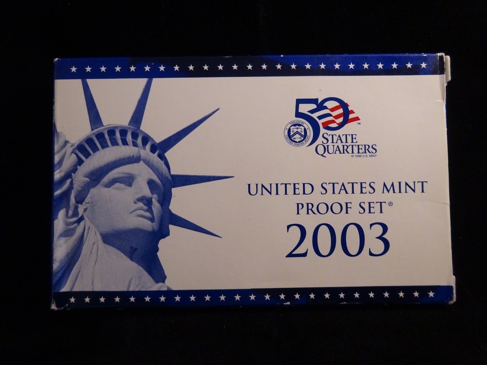 2003-S Clad Proof Set U.S. Mint 10-Coin
