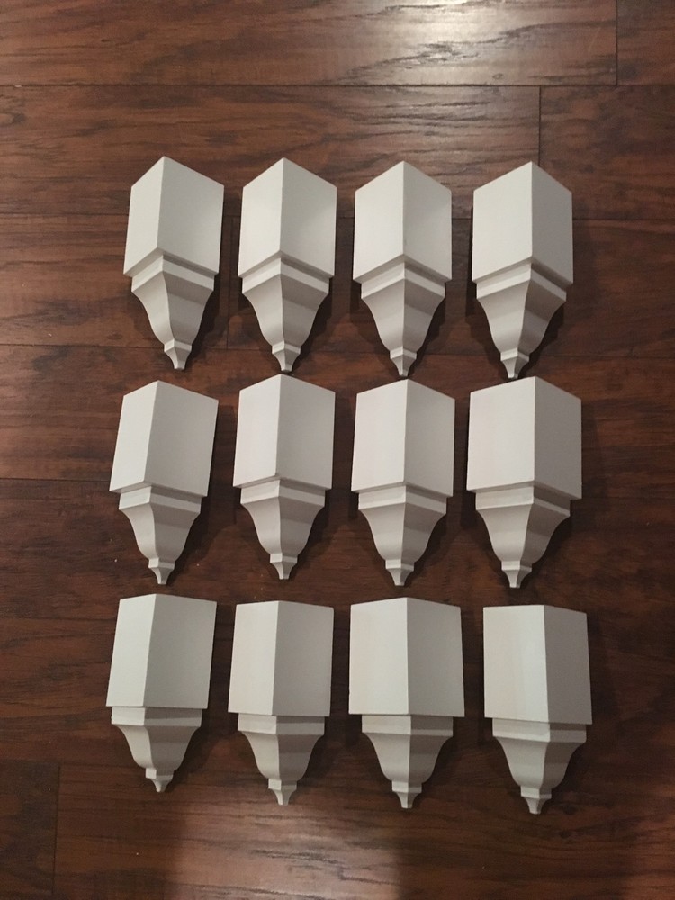 Crown Molding Corner Inside Blocks (12 pack) Blems For 3 5/8" Crown!