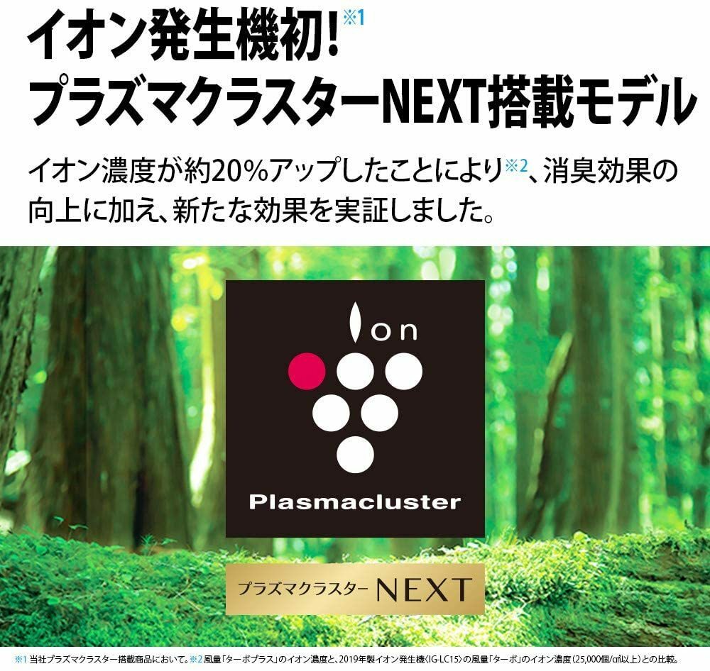Sharp Plasma Cluster Ion Generator Automotive Cup Type Maximum Concentration