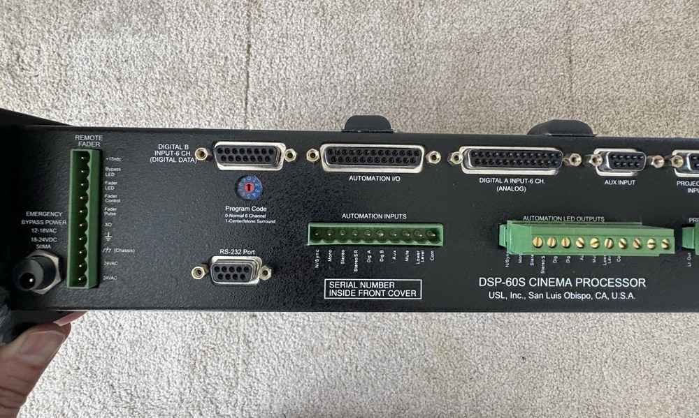 Vintage USL Inc. DSP-60s Cinema Processor - Working