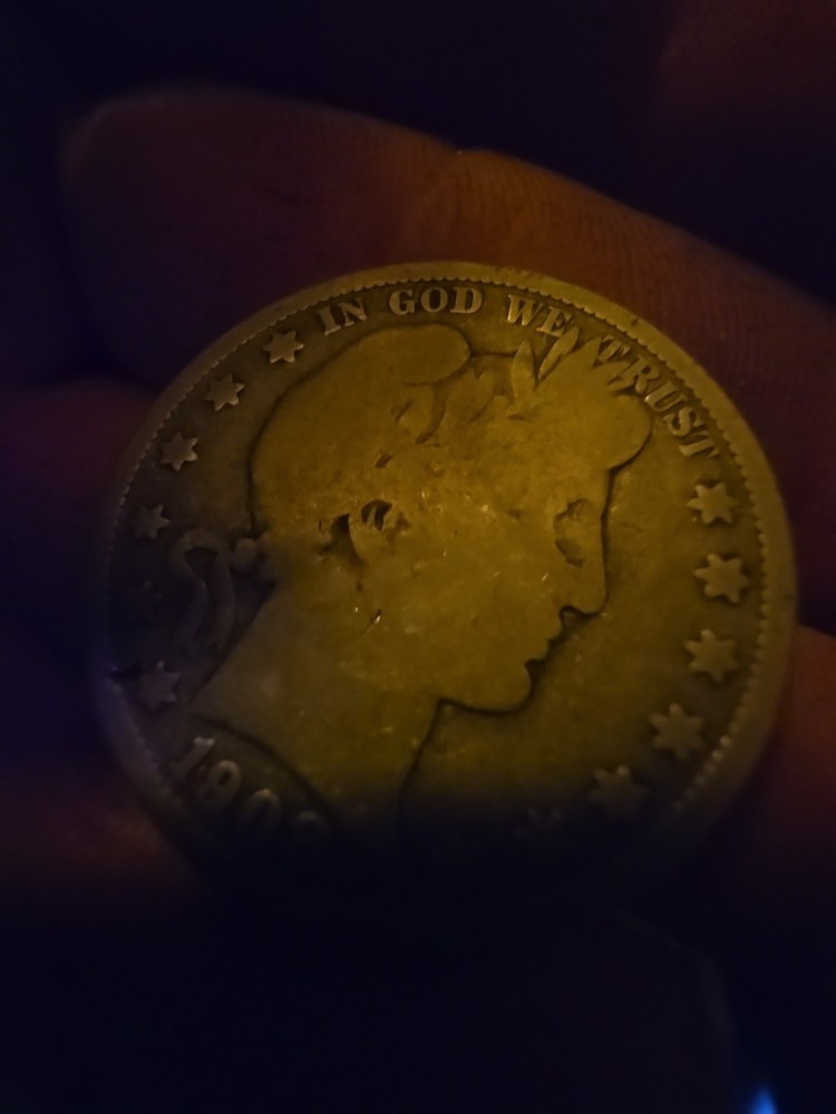 1908 Barber Half Dollar Circulated