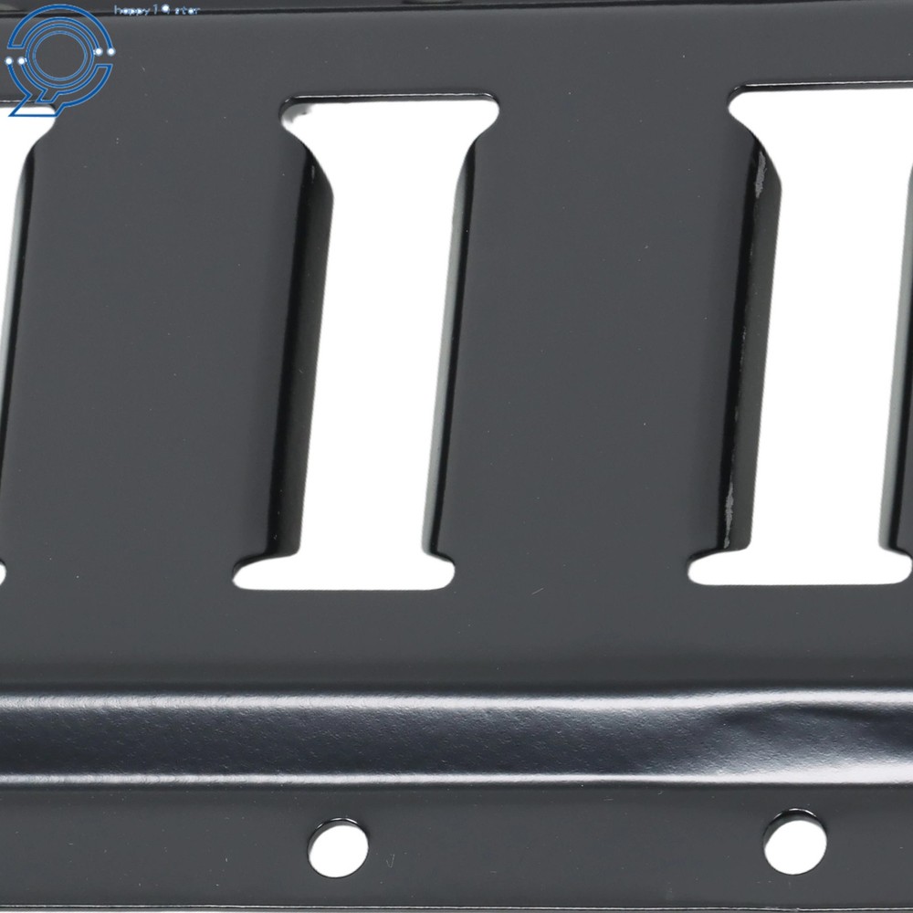 8 Pack 4' E Track Tie Down Rail For Garages Vans Powder-Coat Black Galvanized
