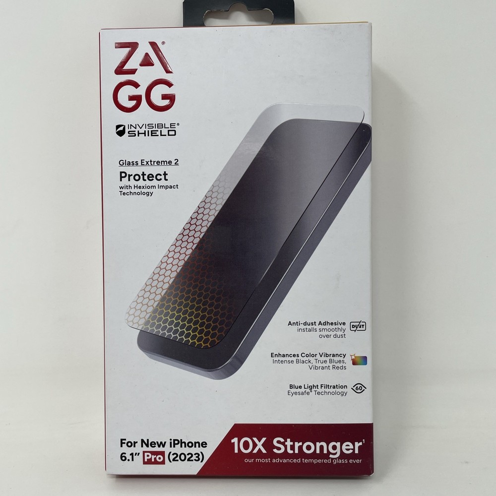 Zagg Invisible Shield Glass Extreme 2 Screen Protector for iPhone 15 Pro