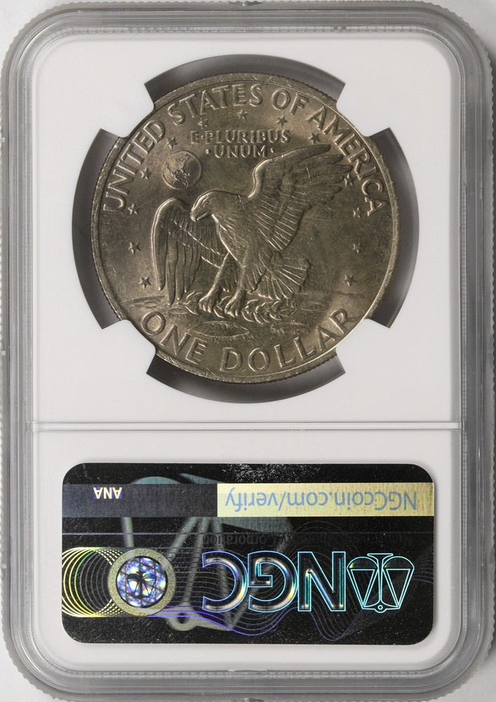 1971 Eisenhower Dollar Ike $1 NGC MS65