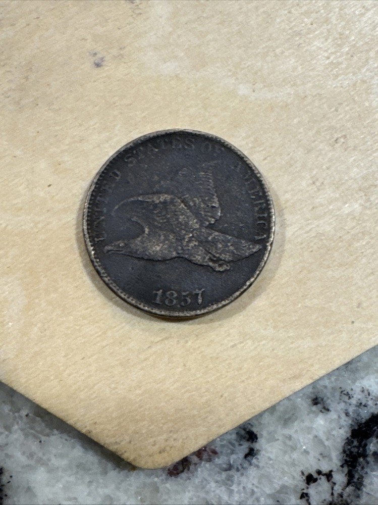 1857 Flying Eagle Cent TC2