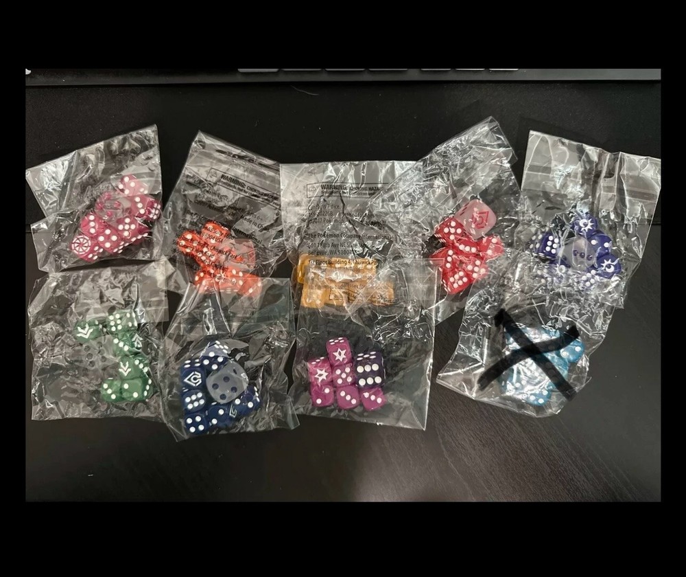 Pokémon Dice Lot (8 Included)