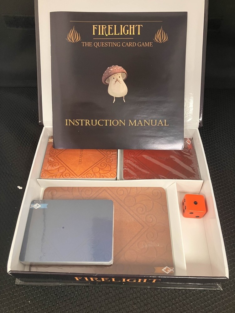 Firelight the Questing Card Game Paper or Plastic