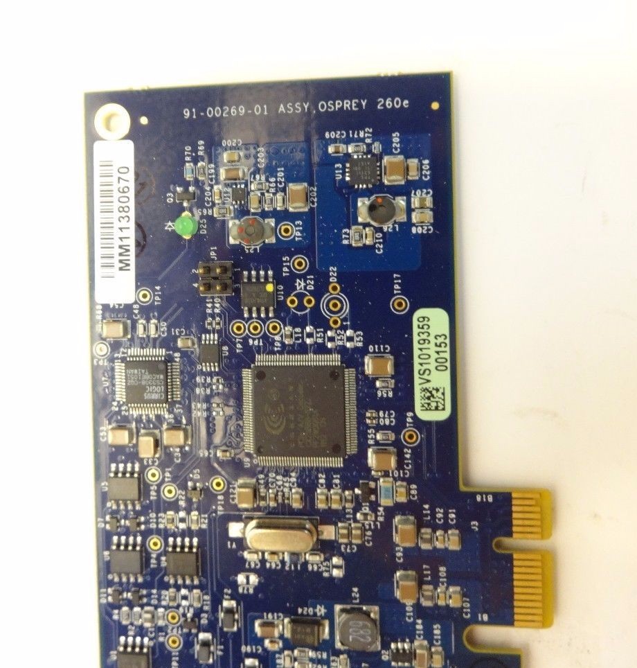 ViewCast Osprey 260e PCI-E Analog Video + Breakout Cable