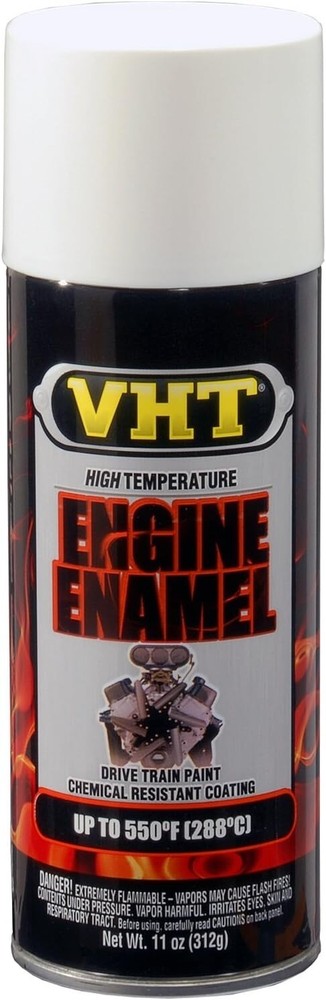White Paint Coating Engine Enamel Blocks Headers Caliper Brake+Light Gray Primer