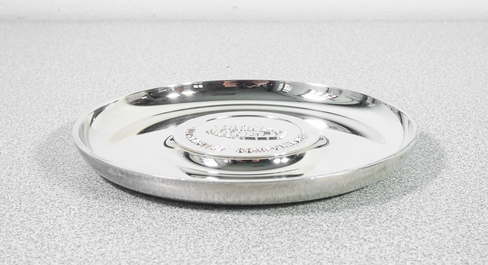 Design Ashtray Christofle Magneti Marelli Silver Plated Silverplate