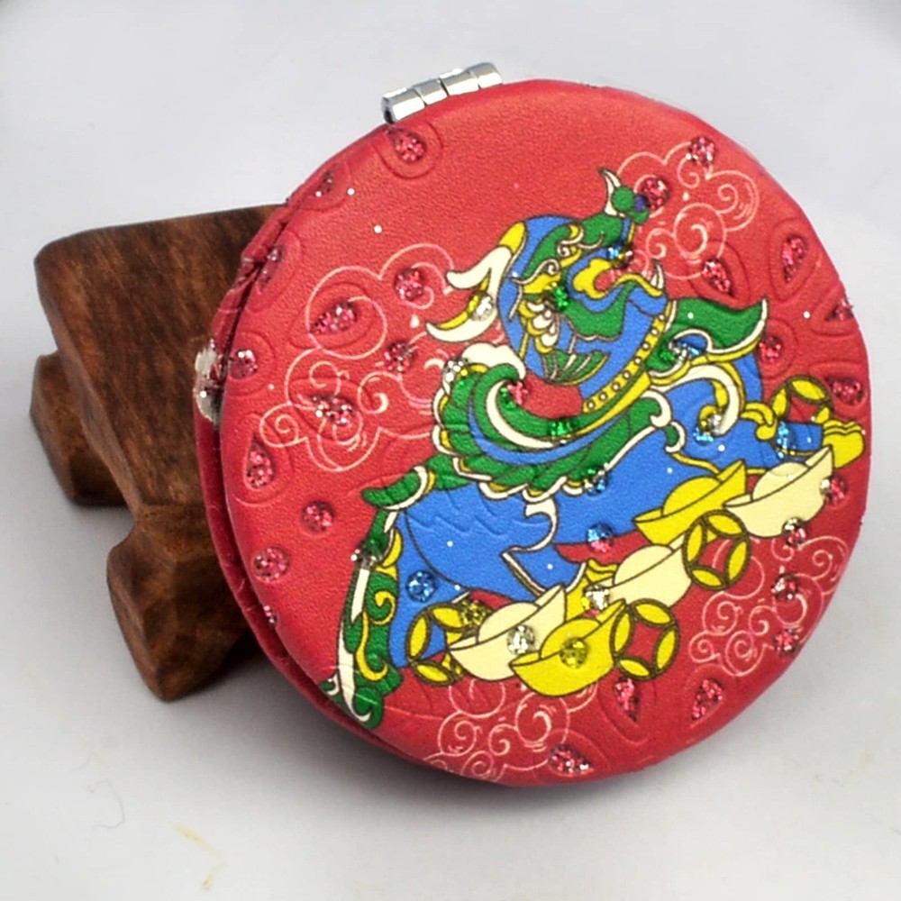 Feng Shui Wealth Vibrations Mirror Pi Yao Mirror w5317