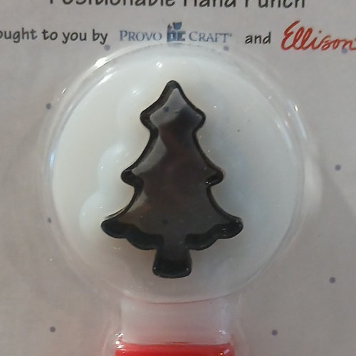 Sizzix Paddle Punch 38-0848 Tree, Christmas