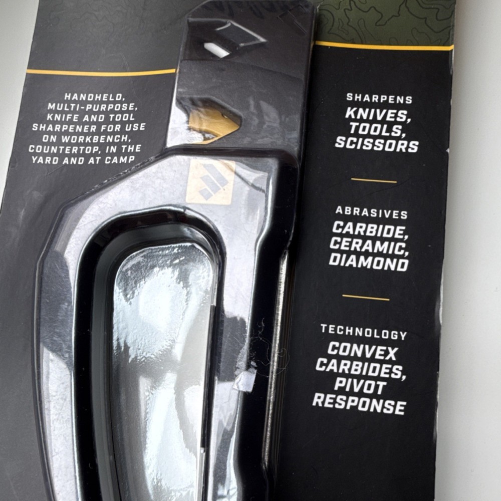 Work Sharp Pivot Pro Knife & Tool Sharpener Carbide Ceramic Diamond Black