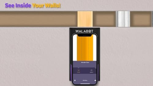Walabot DIY 2 – Visual Stud Finder & Wall Scanner for Drywall. Detects 1 pack