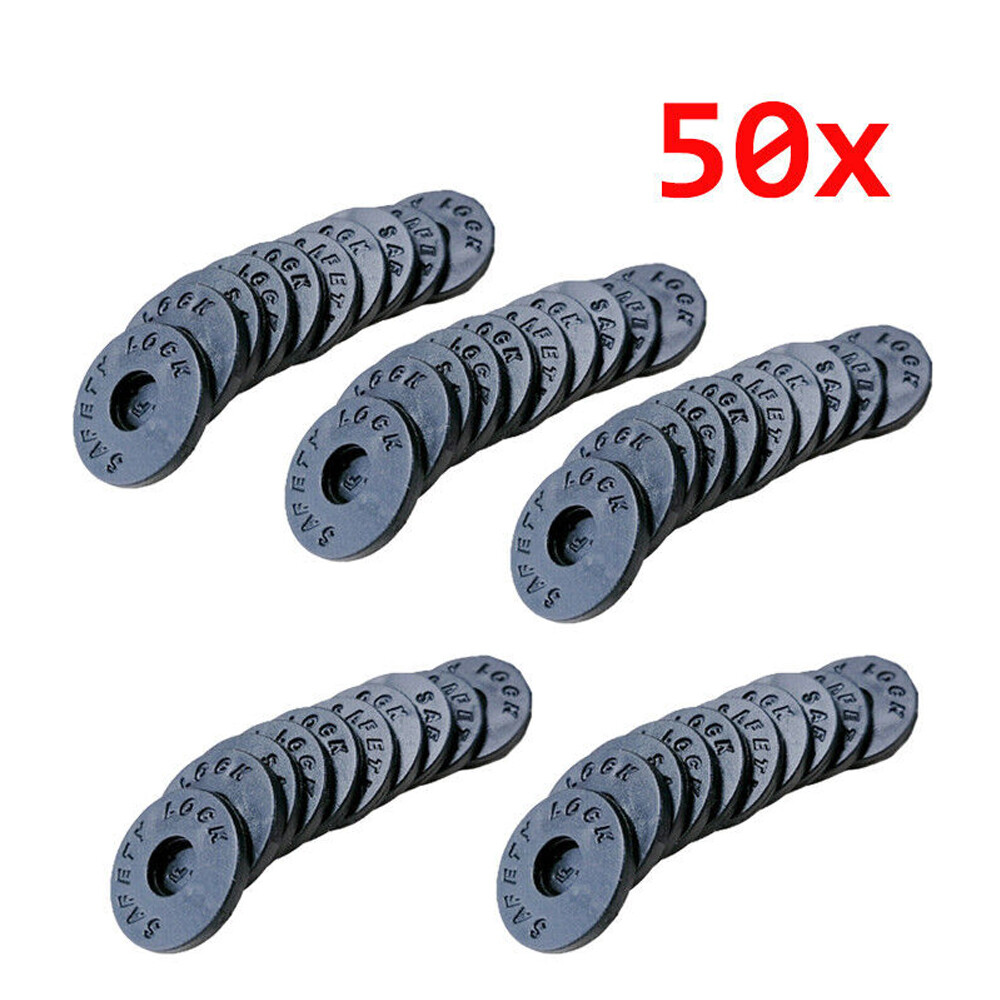 50 Pieces Guitar Strap Locks Silicone Strap Locks Rubber Guitar Strap Blocks